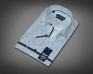 Pánská košile SKK 3785 VR3 SLIM FIT